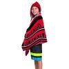 NHL 606 Blackhawks - Juvy Hooded Towel, 22"X51"