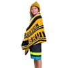 NHL 606 Bruins - Juvy Hooded Towel, 22"X51"