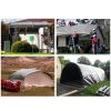 16x20ft Heavy Duty Poly Tarp/ Silver+Black