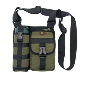 Shoulder Messenger Bag Outdoor Leisure Kettle Bag (Option: Army Green)