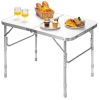 Outdoor Travel Adjustable Height Folding Camping Table