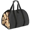 Outdoor Canvas Firewood Storage Bag Logging Tote Bag